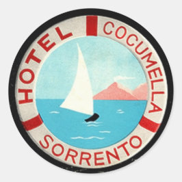 Adesivo Vintage Hotel & Viagem Sticker