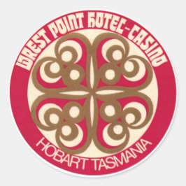 Adesivo Vintage Hotel & Viagem Sticker