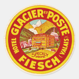 Adesivo Vintage Hotel & Viagem Sticker