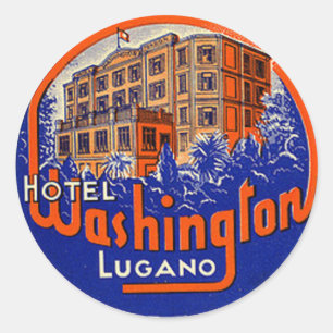 Adesivo Vintage Hotel & Viagem Sticker