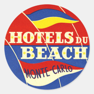 Adesivo Vintage Hotel & Viagem Sticker