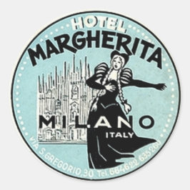 Adesivo Vintage Hotel & Viagem Sticker