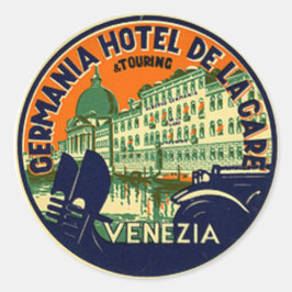 Adesivo Vintage Hotel & Viagem Sticker