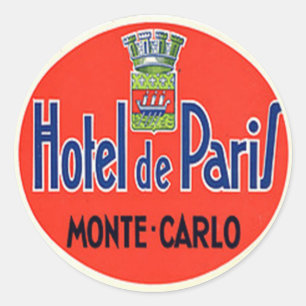 Adesivo Vintage Hotel & Viagem Sticker