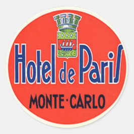 Adesivo Vintage Hotel & Viagem Sticker
