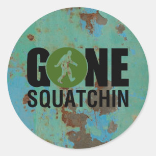 Adesivo Vintage ido de Squatchin