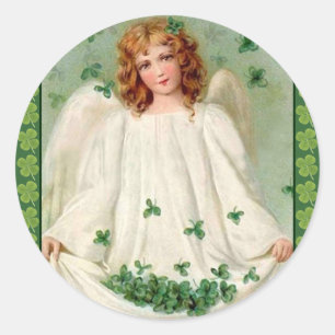 Adesivo Vintage Irish Angel sticker