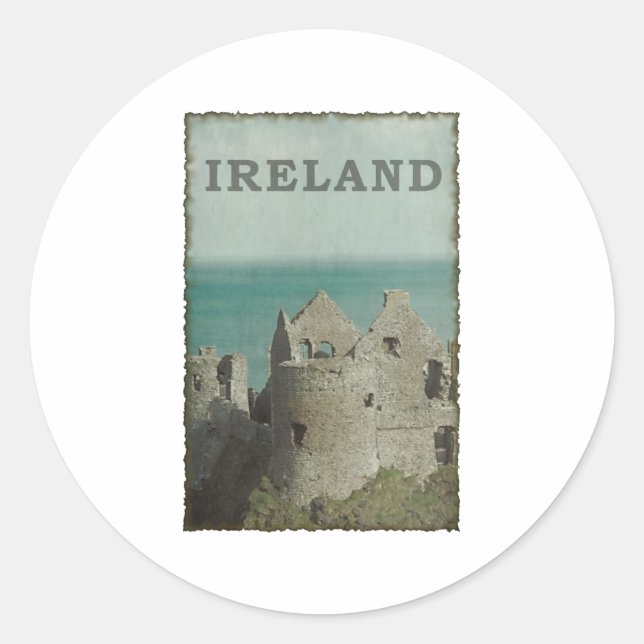 Adesivo Vintage Irlanda (Frente)