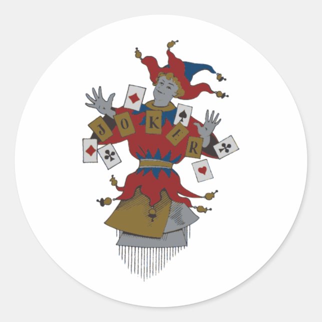 Adesivo Vintage Joker (Frente)