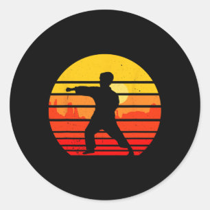 Adesivo Vintage Karate Kids Martial Arts Fighting Retro Ka