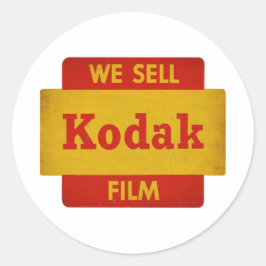 Adesivo Vintage Kodak Film sign