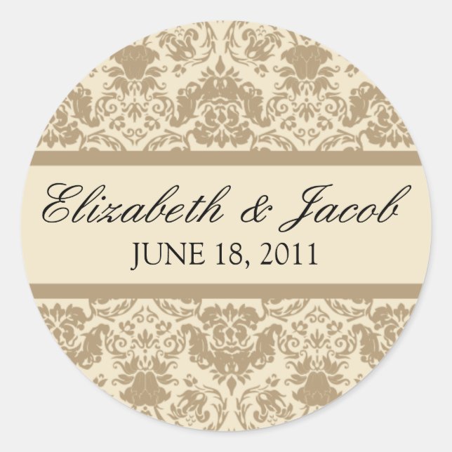 Adesivo Vintage Lace Champagne/Ivory Sticker (Frente)