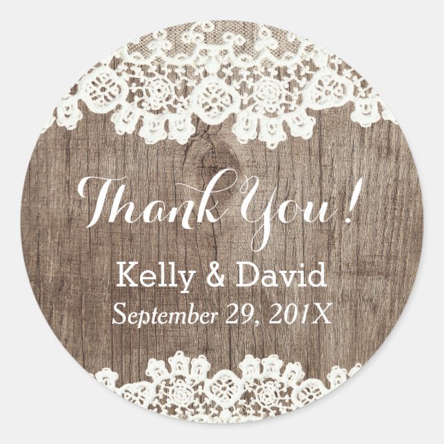 Adesivo Vintage Lacrou Casamento Russo De Madeira Celestia (Frente)