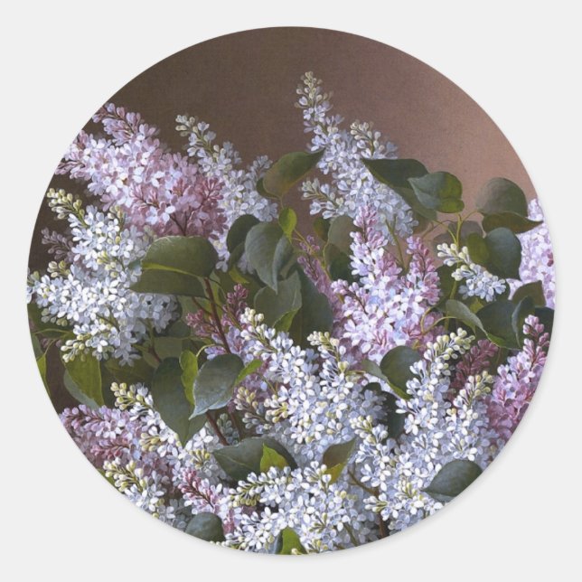 Adesivo Vintage Lilacs (Frente)