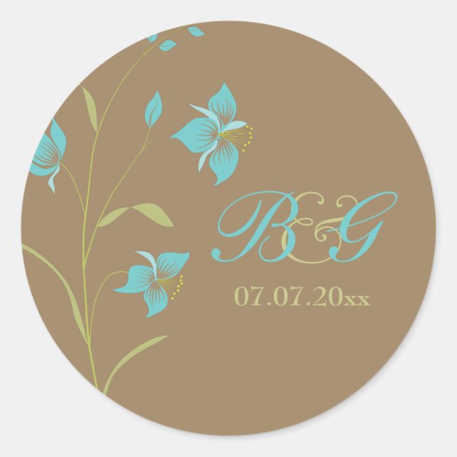 Adesivo Vintage Lily Sticker (Frente)
