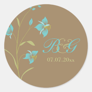 Adesivo Vintage Lily Sticker