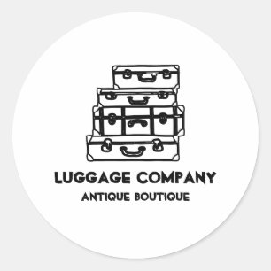 Adesivo Vintage Luggages
