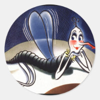 Vintage Madam Malaria Mosquito