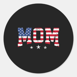 Adesivo Vintage Mãe Dia de as mães Americana Mãe Americana
