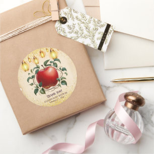 Adesivo Vintage Magic Apple of Our Eyes Chá de fraldas