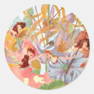 Adesivo Vintage May Day Faerie Sticker