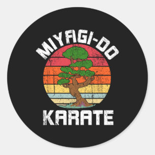Adesivo Vintage Miyagi-do-Karate Bonsai Tree
