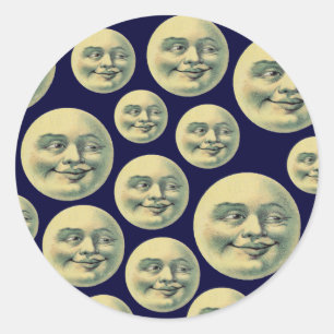Adesivo Vintage Moons