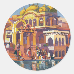 Adesivo Vintage Muttra Mathura India