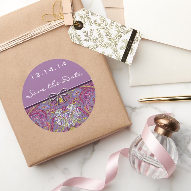 Adesivo Vintage Paisley (Presentear)