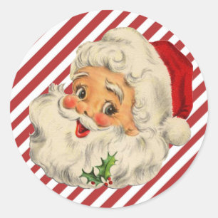 Adesivo Vintage Papai Noel