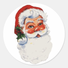 Adesivo Vintage Papais noeis Stickers