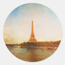 Adesivo Vintage Paris Eiffel Tower Sticker