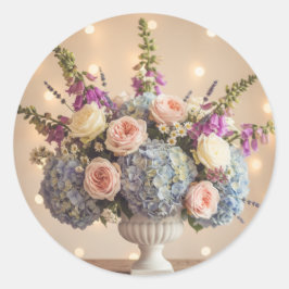 Adesivo Vintage Pastel Garden Bouquet