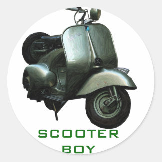 ADESIVO VINTAGE PATINETE BOY STICKER