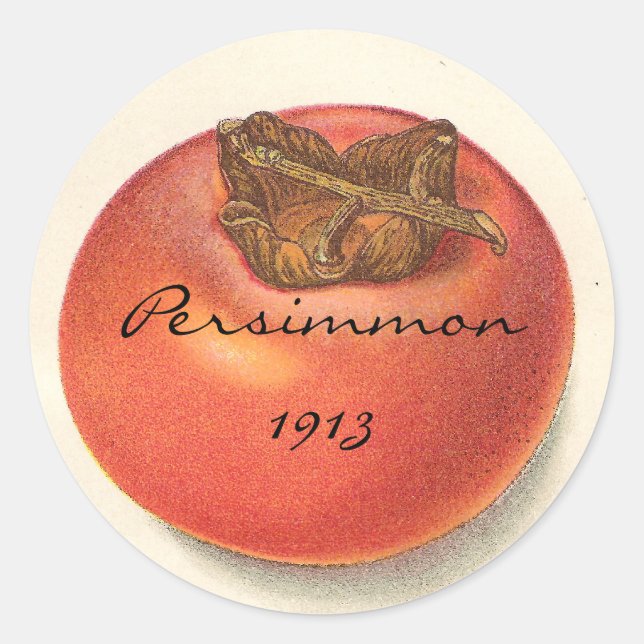 Adesivo Vintage Persimmon Stickers (Frente)
