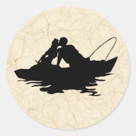 Adesivo Vintage Pesca Vover Sticker