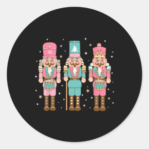 Adesivo Vintage Pink Nutcracker Esquadrão Mulheres Meninas