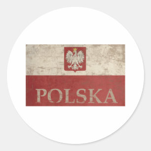 Adesivo Vintage Polska