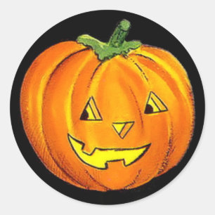 Adesivo Vintage Pumpkin Sticker