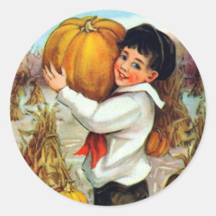 Adesivo Vintage Pumpkins