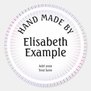 Adesivo Vintage RAYS colorido 1 + na sua costas. & Texto