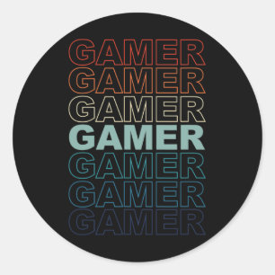 Adesivo Vintage Retro Gamers Videos games Jogos Videogame