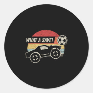 Adesivo Vintage Retro Que Salvação! Foguete Rc Carro Futeb