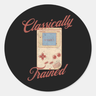 Adesivo Vintage Retro Video Game com Treinamento Clicativo
