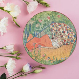 Adesivo Vintage Rie Cramer New Baby