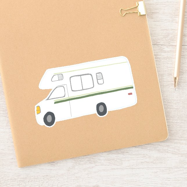 Adesivo Vintage RV Motorhome Camper Crot Drath (Notebook)
