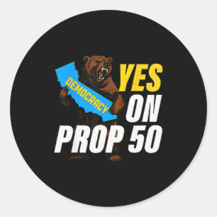Adesivo Vintage Sim ao Prop 50 Bandeira Americana Patrióti