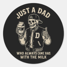 Vintage Skeleton Pai Tattoo Sticker