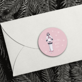 Adesivo Vintage Snow Queen Christmas