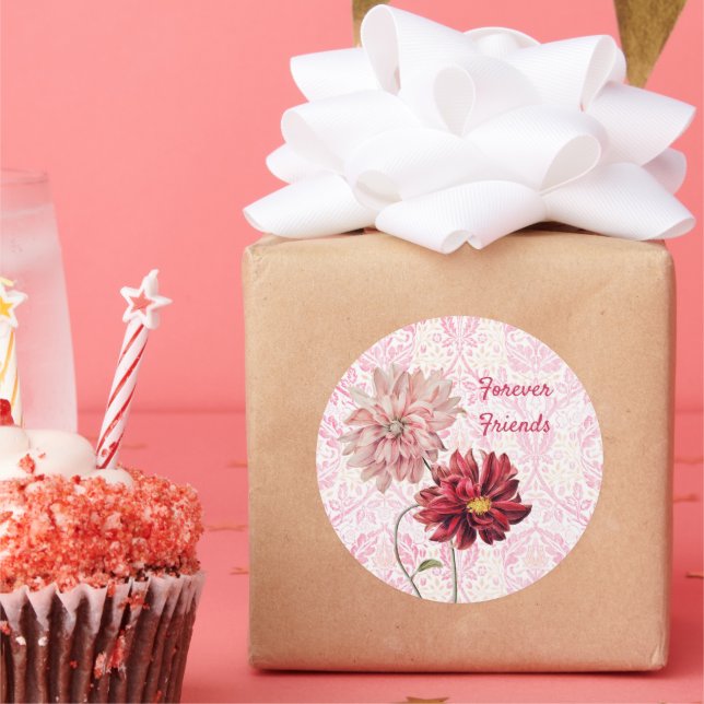 Adesivo Vintage Style Flower Pair Friker Sticker (Festa)